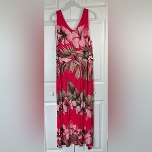 Tommy Bahama Pink Floral Maxi Dress